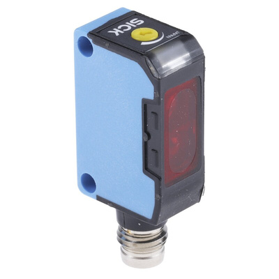 Sick Diffuse Photoelectric Sensor, Block Sensor, 10 mm → 250 mm Detection Range