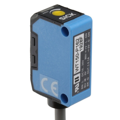 Sick Diffuse Photoelectric Sensor, Block Sensor, 2 mm → 100 mm Detection Range