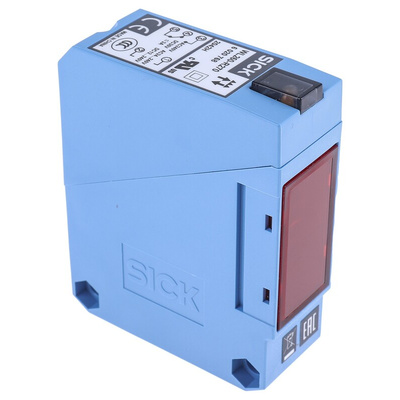 Sick Retroreflective Photoelectric Sensor, Block Sensor, 100 mm → 15 m Detection Range