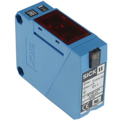 Sick Diffuse Photoelectric Sensor, Block Sensor, 5 mm → 1.5 m Detection Range