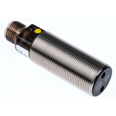 Baumer Diffuse Photoelectric Sensor, Barrel Sensor, 60 mm → 430 mm Detection Range