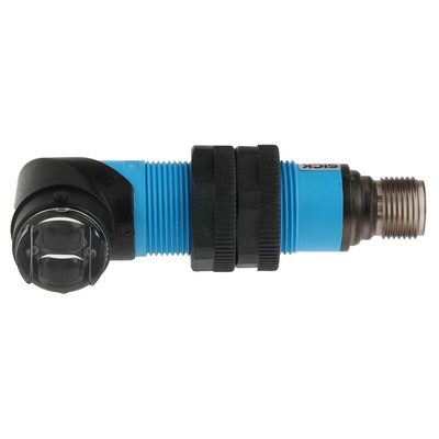 Sick Retroreflective Photoelectric Sensor, Barrel Sensor, 5 mm → 3.7 m Detection Range