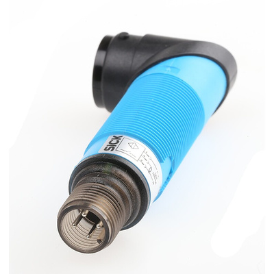 Sick Diffuse Photoelectric Sensor, Barrel Sensor, 100 mm Detection Range