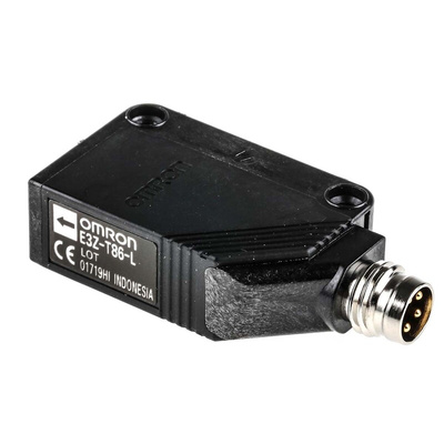 Omron Through Beam Photoelectric Sensor, Block Sensor, 15 m Detection Range