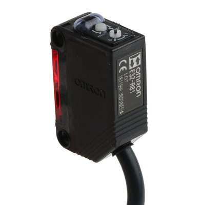 Omron Retroreflective Photoelectric Sensor, Block Sensor, 100 mm → 4 m Detection Range