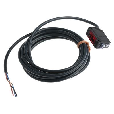 Omron Retroreflective Photoelectric Sensor, Block Sensor, 100 mm → 4 m Detection Range