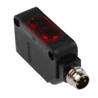 Omron Retroreflective Photoelectric Sensor, Block Sensor, 100 mm → 4 m Detection Range