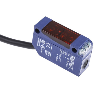 Telemecanique Sensors Multimode Photoelectric Sensor, Block Sensor, 100 mm → 10 m Detection Range