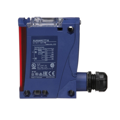 Telemecanique Sensors Multimode Photoelectric Sensor, Block Sensor, 1.3 m, 2 m, 11 m, 40 m Detection Range