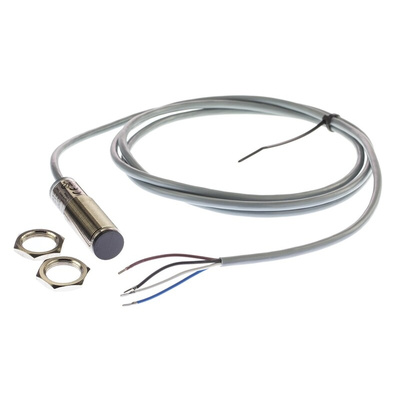 Pepperl + Fuchs Diffuse Photoelectric Sensor, Barrel Sensor, 200 mm Detection Range