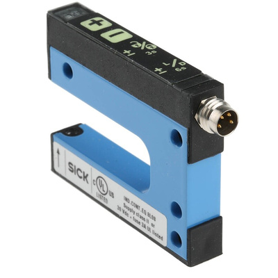 Sick Through Beam Photoelectric Sensor, Fork Sensor, 15 mm Detection Range
