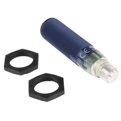 Telemecanique Sensors Diffuse Photoelectric Sensor, Barrel Sensor, 600 mm Detection Range