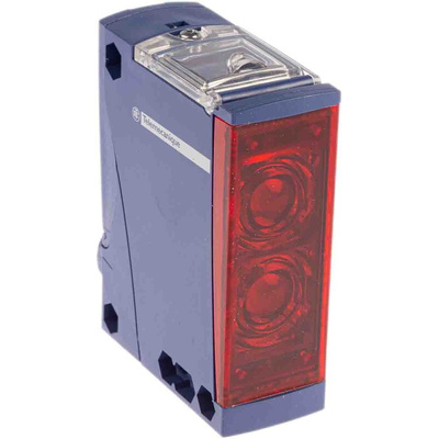 Telemecanique Sensors Retroreflective Photoelectric Sensor, Block Sensor, 14 m Detection Range