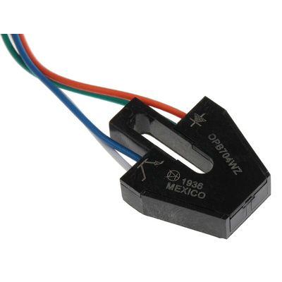 Optek Retroreflective Photoelectric Sensor, Block Sensor, 3.8 mm Detection Range