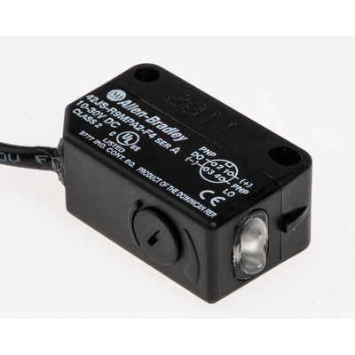 Allen Bradley Through Beam Photoelectric Sensor, Block Sensor, 10 m Detection Range