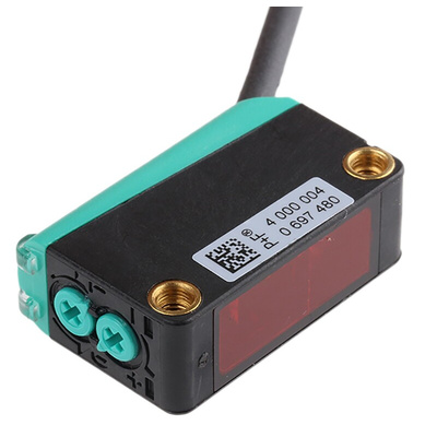Pepperl + Fuchs Retroreflective Photoelectric Sensor, Block Sensor, 5 m Detection Range