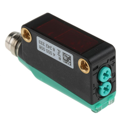 Pepperl + Fuchs Retroreflective Photoelectric Sensor, Block Sensor, 5 m Detection Range