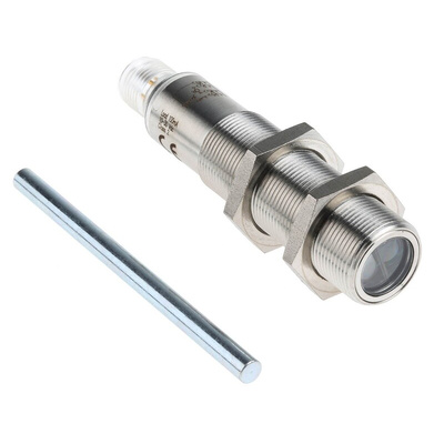Sick Diffuse Photoelectric Sensor, Barrel Sensor, 140 mm Detection Range