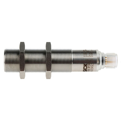Sick Diffuse Photoelectric Sensor, Barrel Sensor, 140 mm Detection Range