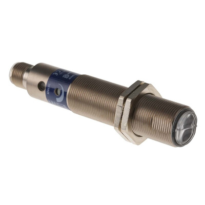 Telemecanique Sensors Diffuse Photoelectric Sensor, Barrel Sensor, 80 mm Detection Range