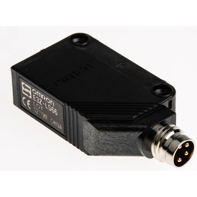 Omron Background Suppression Distance Sensor, Block Sensor, 20 mm → 200 mm Detection Range