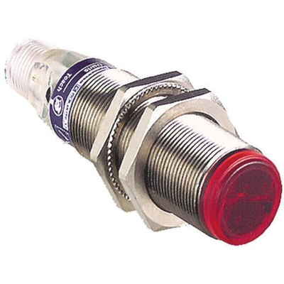 Telemecanique Sensors Multimode Photoelectric Sensor, Barrel Sensor, 120 mm → 15 m Detection Range