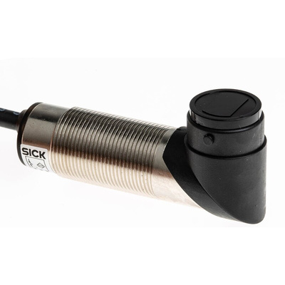 Sick Background Suppression Photoelectric Sensor, Barrel Sensor, 3 mm → 100 mm Detection Range
