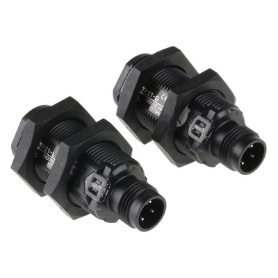 Omron Through Beam Photoelectric Sensor, Barrel Sensor, 20 m Detection Range