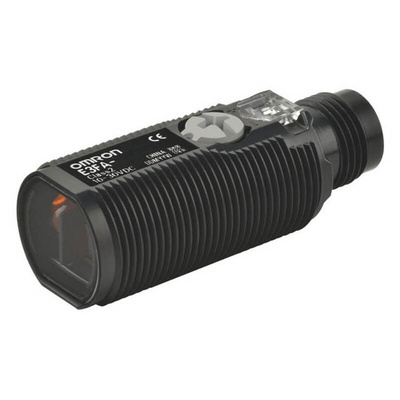 Omron Retroreflective Photoelectric Sensor, Barrel Sensor, 100 mm → 4 m Detection Range