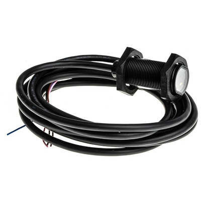 Omron Retroreflective Photoelectric Sensor, Barrel Sensor, 100 mm → 4 m Detection Range