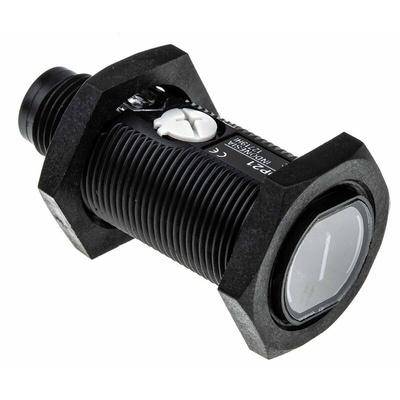 Omron Diffuse Photoelectric Sensor, Barrel Sensor, 100 mm Detection Range