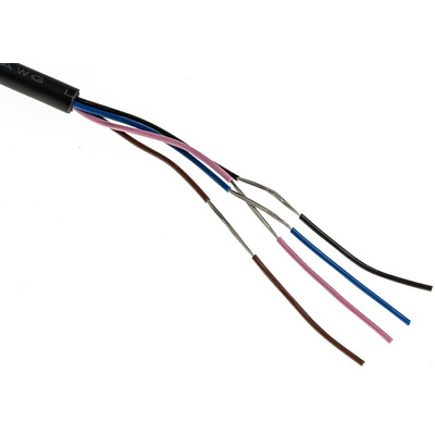 Omron Diffuse Photoelectric Sensor, Barrel Sensor, 300 mm Detection Range