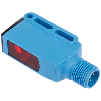 Sick Retroreflective Photoelectric Sensor, Block Sensor, 0 → 4 m Detection Range