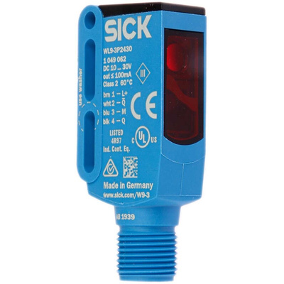 Sick Retroreflective Photoelectric Sensor, Block Sensor, 0 → 4 m Detection Range
