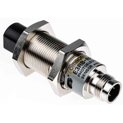 Omron Retroreflective Photoelectric Sensor, Barrel Sensor, 100 mm → 3 m Detection Range