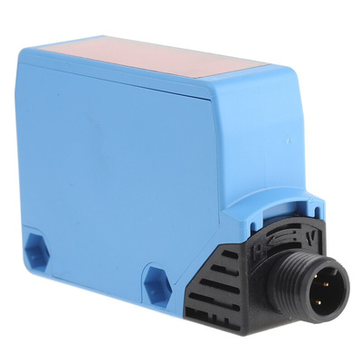 Sick Retroreflective Photoelectric Sensor, Block Sensor, 100 mm → 15 m Detection Range