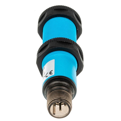Sick Retroreflective Photoelectric Sensor, Barrel Sensor, 50 mm → 3.7 m Detection Range