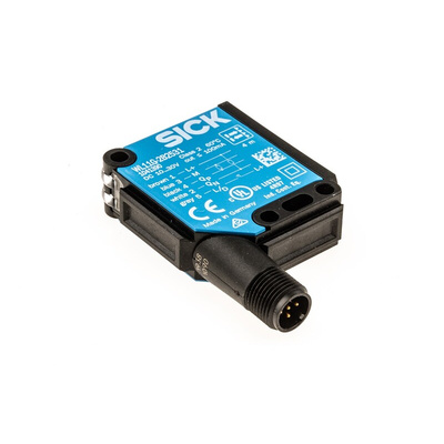 Sick Retroreflective Photoelectric Sensor, Block Sensor, 0 → 4 m Detection Range