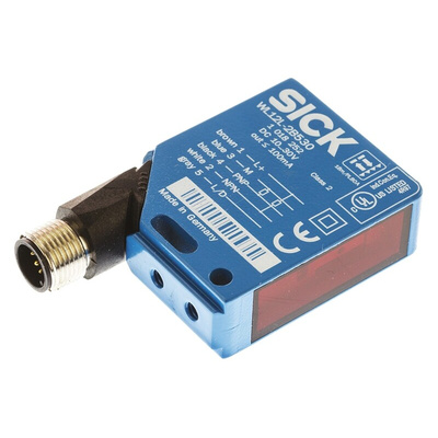 Sick Retroreflective Photoelectric Sensor, Block Sensor, 0 → 18 m Detection Range