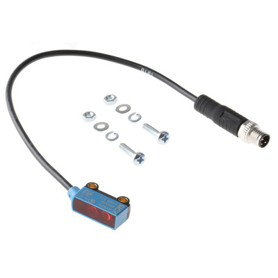 Sick Background Suppression Photoelectric Sensor, Block Sensor, 1 mm → 36 mm Detection Range