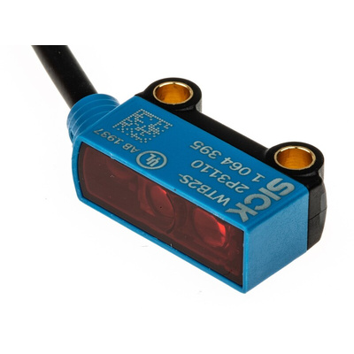 Sick Background Suppression Photoelectric Sensor, Block Sensor, 1 mm → 18 mm Detection Range
