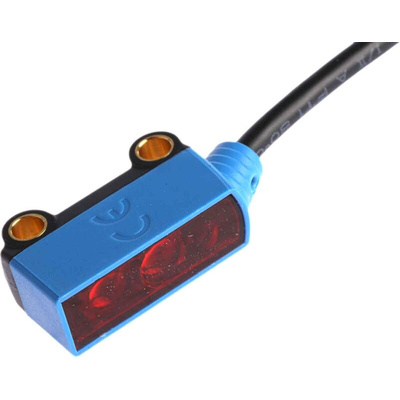 Sick Background Suppression Photoelectric Sensor, Block Sensor, 1 mm → 66 mm Detection Range