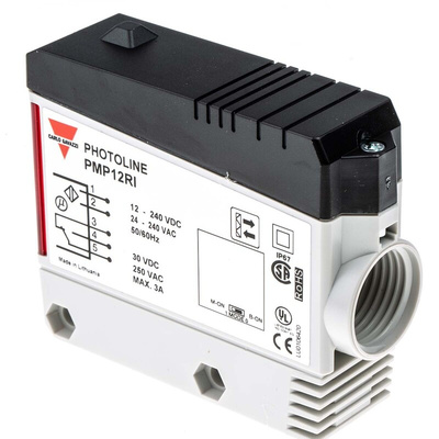 Carlo Gavazzi Retroreflective Photoelectric Sensor, Block Sensor, 12 m Detection Range