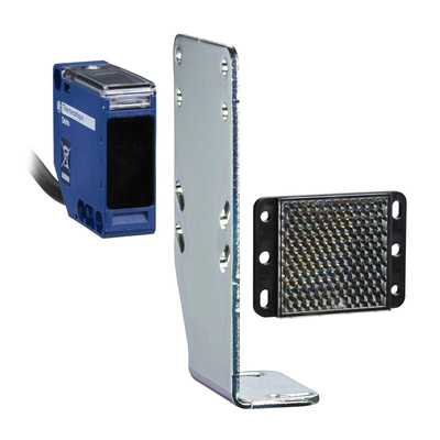 Telemecanique Sensors Retroreflective Photoelectric Sensor, Compact Sensor, 10 m Detection Range