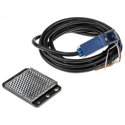 Telemecanique Sensors Retroreflective Photoelectric Sensor, Compact Sensor, 10 m Detection Range