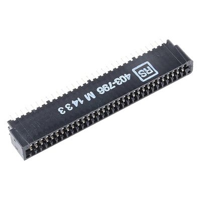 Cinch Edge Connector, PCB Mount, 31-Contacts, 2.54mm Pitch, 2-Row, Solder Termination