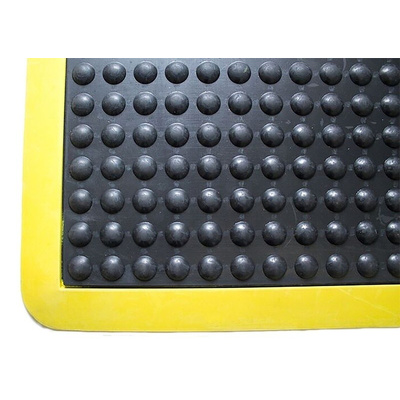 COBA Bubblemat Safety Individual Rubber Anti-Fatigue Mat x 600mm, 900mm x 14mm