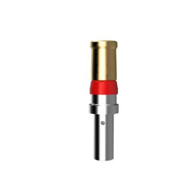 Amphenol ICC Male Crimp D-sub Connector Contact, Gold over Nickel Power, 18 → 16 AWG