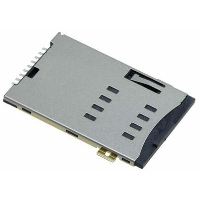Molex, 78526 8 Way Push/Pull Mini Memory Card Connector With Solder Termination