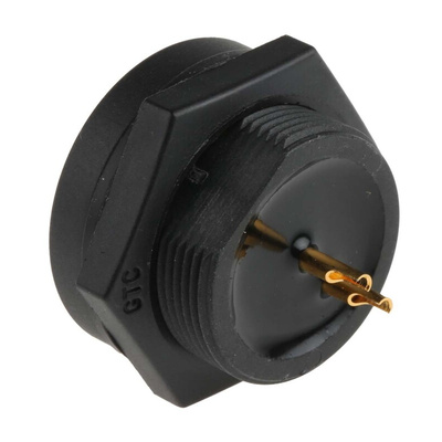 RS PRO, Straight Panel Mount Male Magnetic Connector, Solder Termination